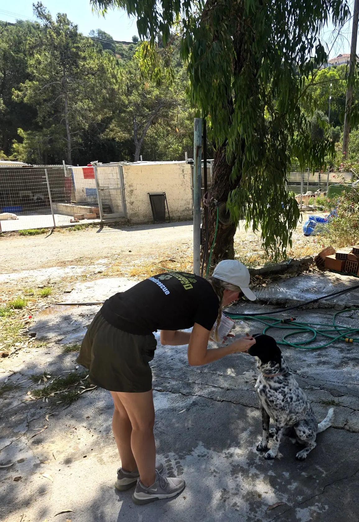 Zerfallene Unterkünfte in Gennadi